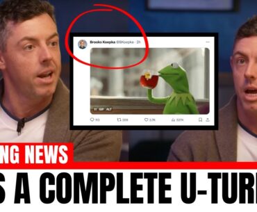 RORY MCILROY to make the biggest LIV GOLF U-TURN in golf HISTORY?