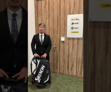 塚田陽亮プロ　年末のダンロップ訪問
