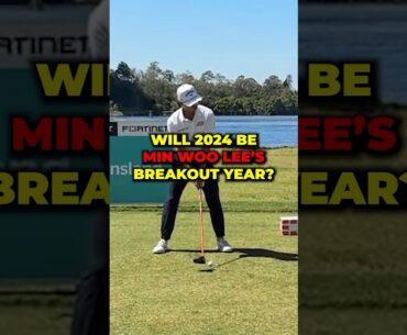 Min Woo Lee has one of the most powerful golf swings I’ve seen in a long time! #shorts #golf