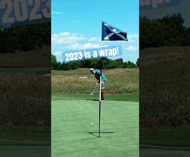 On to 2024! Thank you! #shorts #golf #recap #nogimmes