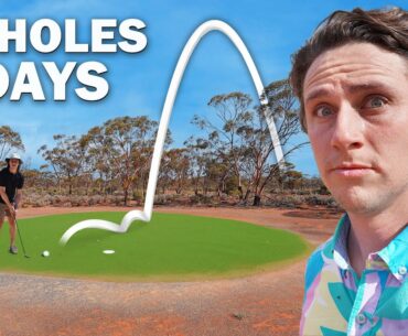 I played the WORLD’S LONGEST Golf Course