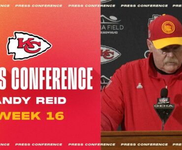 Andy Reid: “We’ll learn from this and move on” | Press Conference Week 16
