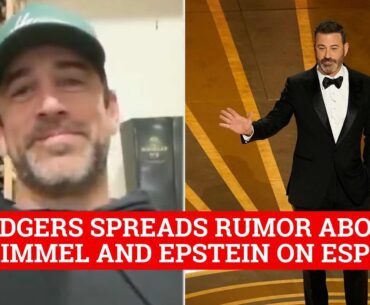 Aaron Rodgers makes huge claim about Jimmy Kimmel on Pat McAfee Show