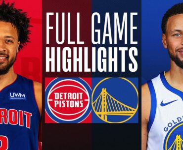 PISTONS at WARRIORS | FULL GAME HIGHLIGHTS | January 5, 2024