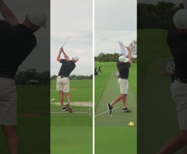 The TRICK To Leading With The Right Shoulder In The Downswing #shorts #golfswing #golf #ericcogorno