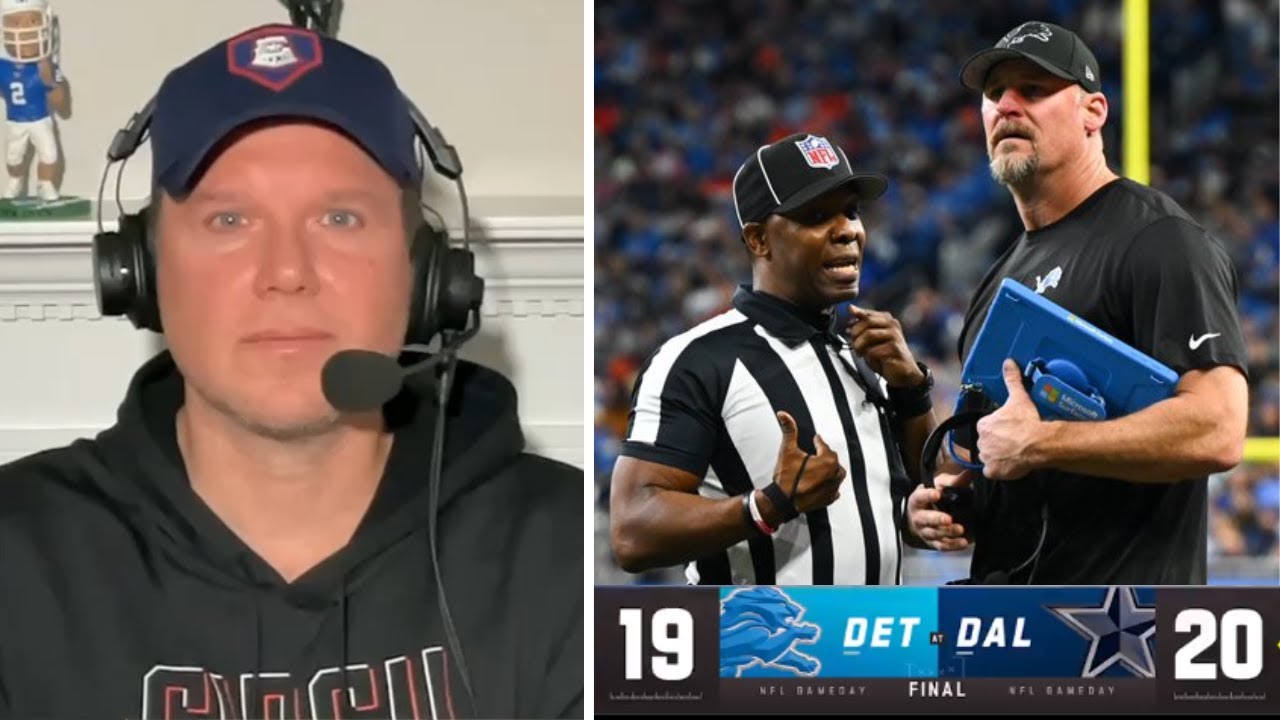Matt Jones breakdown the officiating 2-pt conversion in Cowboys win over Lions: the refs screwed Matt Jones breakdown the officiating 2-pt conversion in Cowboys win over Lions: the refs screwed