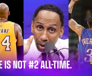 Kobe Bryant is not the second greatest player in NBA history, A.I.