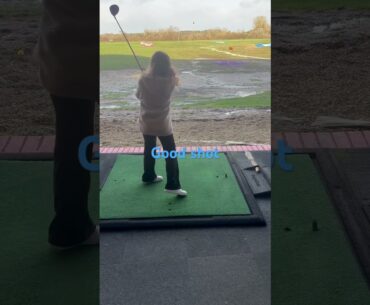I did a good shot! #golf #goodshot