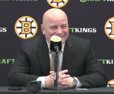 David Montgomery Postgame Interview | Bruins vs Lightning