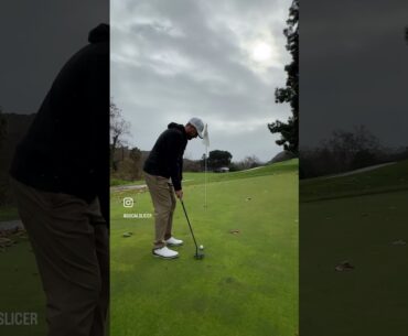 Playing in the rain. #golf #golfhole #golfer #golftips #fyp #zen #sports #happy