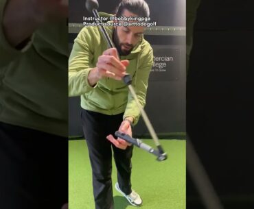 Golf Training Master Portable Adjustable Golf Grip Swing Plane Aids  #golfer #golf