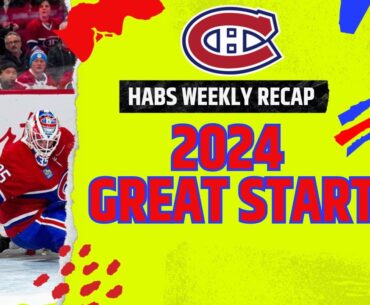 HABS WEEKLY RECAP AND UPDATES