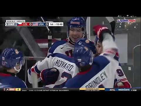 Dec.29/2023 IIHF World Junior Championship CZECHIA – USA Dec.29/2023 IIHF World Junior Championship CZECHIA - USA