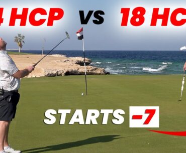 18 Handicaper Takes on YouTube's Best Golfer