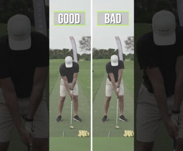 Effortless Golf Swing | How To Turn Your Arms Off #shorts #golfswing #golf #ericcogorno #golftips