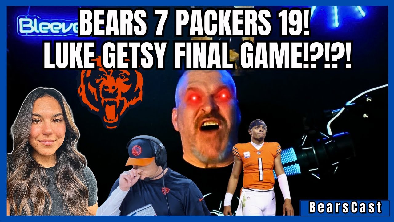 BREAKING: Bears Fall to Packers 17-9 in Luke Getsy FINAL GAME! #bears #football #nfl BREAKING: Bears Fall to Packers 17-9 in Luke Getsy FINAL GAME! #bears #football #nfl