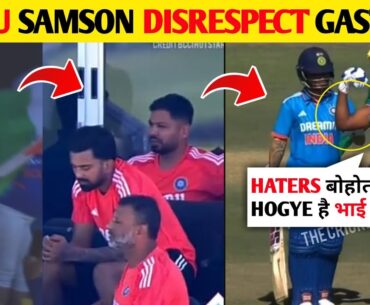 Sanju Samson Disrespect Gesture For Indian Dugout | Sanju Samson Today batting hightlights | Cric 7