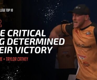 ACL College Top 10 | #2 One Final Bag Determined Victory For Moore + Cathey