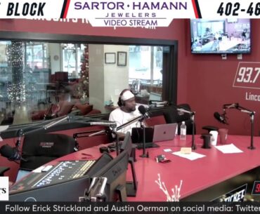 Husker Football Transfer Visitors, NFL Playoff Picture - On the Block with Erick Strickland, 1/5/24