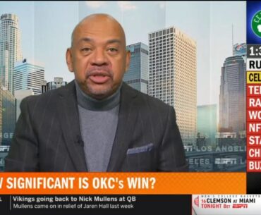 Pardon the Interruption | Michael Wilbon on SGA COMES UP BIG as Thunder takes down Celtics 127-121!
