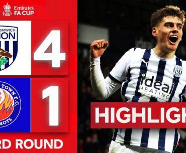 The Baggies Cruise Past Aldershot | West Bromwich Albion 4-1 Aldershot Town | Emirates FA Cup 23-24