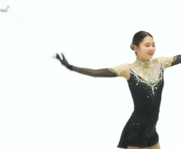 [4K60p] 김찬 Chan KIM SP | 종합선수권 Korean Nationals (DAY1) | Jr. Women #9 | 화정고1 | 2024-01-04