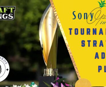 The Sony Open in Hawaii | DraftKings | PGA DFS Strategy & Picks | Thoughts & Advice