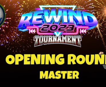 Golf Clash LIVESTREAM, Opening round - Master - Rewind 2023 Tournament!
