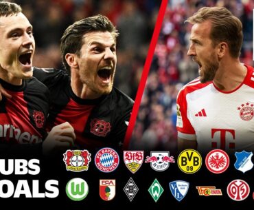 Dancing Wirtz & Unbelievable Kane! 18 Clubs, 18 Goals - The Best Goal from Every Team in 2023/24
