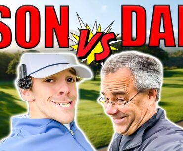 I Challenged My Dad to a 1V1 | GOLF