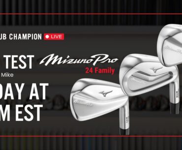 Club Champion Media "Mizuno Pro 24 Series Unboxing & Testing" Live // Monday, January 8th