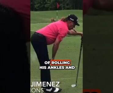 This Miguel Angel Jimenez Golf Warm Up Is Awesome! (SO EASY)