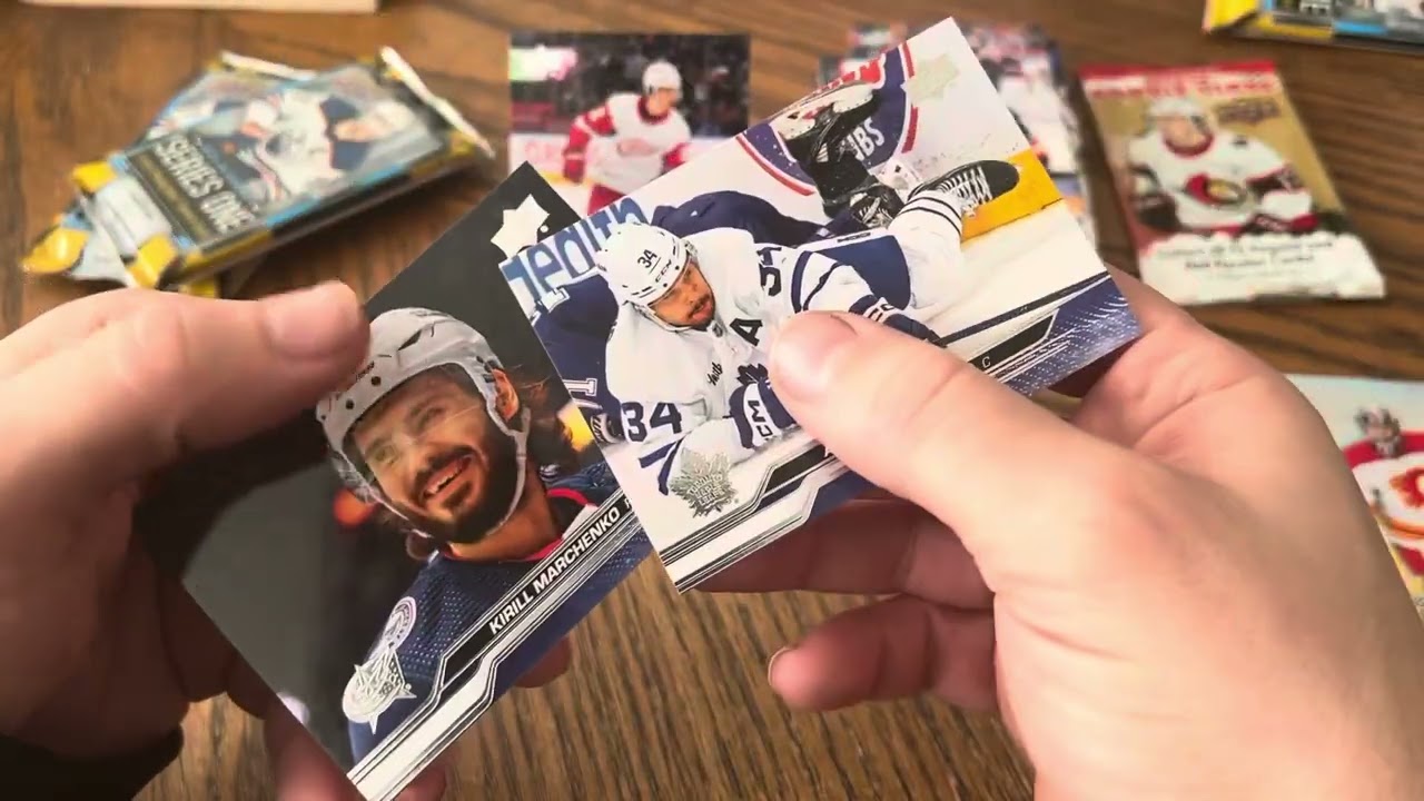 Upper Deck 2023-24 series 1 Rip. Upper Deck 2023-24 series 1 Rip.