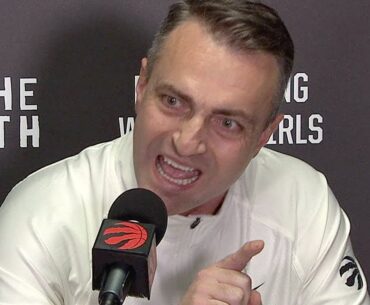 Raptors HC Darko Rajaković HEATED After Loss vs. Lakers