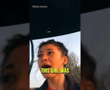 She Was Being Followed By An Animal!
