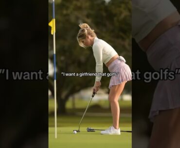 …do you tho?? 👀⛳️🤗 #golf #golfbabe #golfbabes #pxg #pxgputter #puttfordough #golfgirls #putting