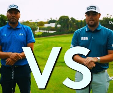 Pro VS Pro 9 hole match goes all the way to the final green