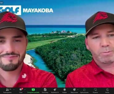 Abraham Ancer y Sergio García, listos para enfrentar el torneo Mayakoba 2024
