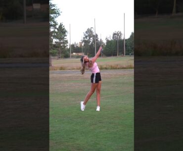 Sara Winter #golf #golfswing #shorts