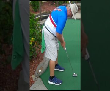 USPMGA-Masters - John Powell - Hole 10 #shorts #golf #minigolf