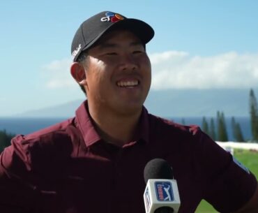 Byeong Hun An Korean Saturday Day 3 Flash Interview 2024 The Sentry © PGA Tour