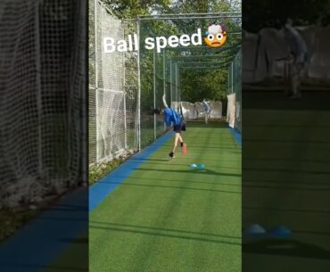 Balling speed #cricket #battingtips #viral #cricketlover #ytshort #shorts #love #viratkohli #ball