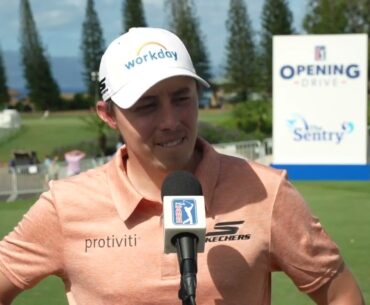 Matthew Fitzpatrick Friday Day 2 Flash Interview 2024 The Sentry © PGA Tour