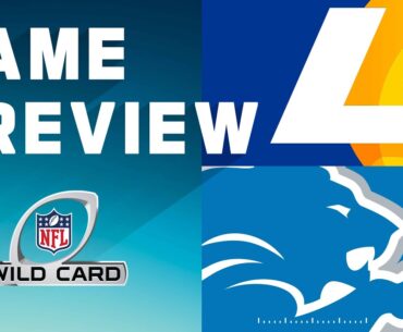 Los Angeles Rams vs. Detroit Lions | 2023 Wild Card Round Game Preview