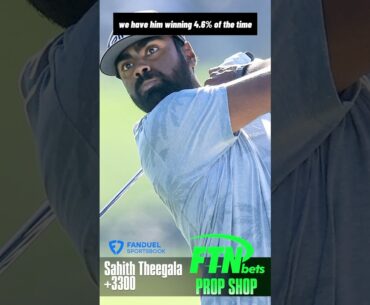 FTN Pick of the Week - Sahith Theegala Outright Win Sony Open | PGA Picks