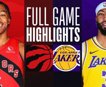 RAPTORS at LAKERS | FULL GAME HIGHLIGHTS | January 9, 2024