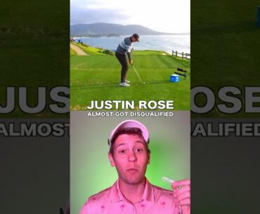 Justin Rose Almost Disqualified?!?