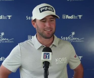 Austin Eckroat Thursday Flash Interview 2024 Sony Open In Hawaii