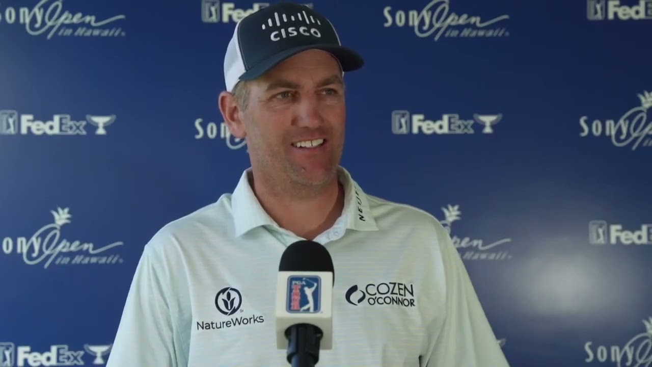 Brendon Todd Thursday Flash Interview 2024 Sony Open In Hawaii - FOGOLF