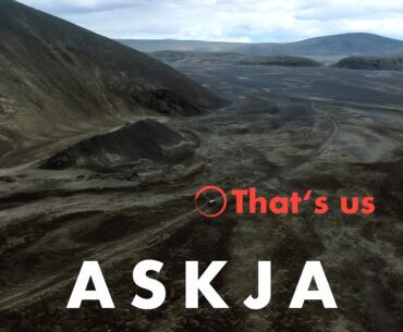 ASKJA: Driving ON an active VULCANO!